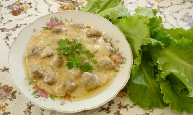 Как и сколько по времени варить куриные сердечки?